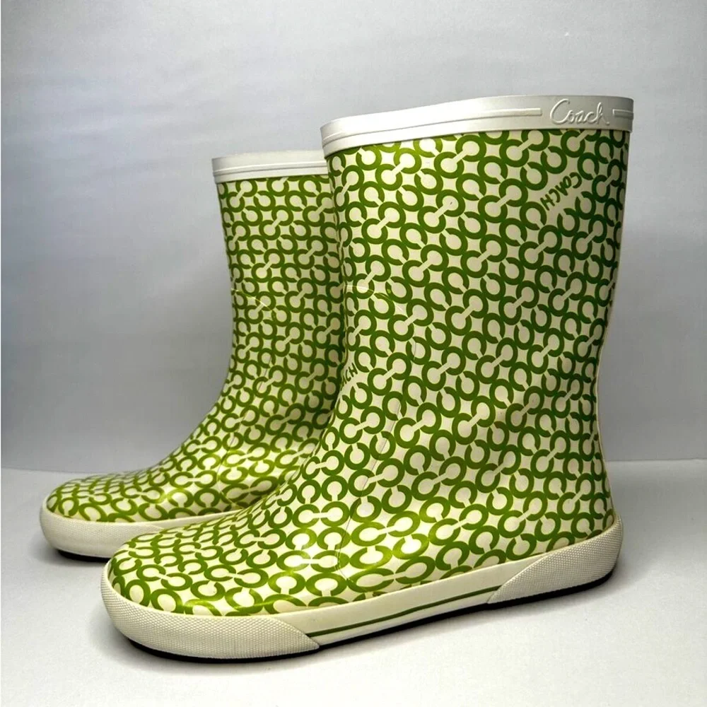 COACH  Ursula rain boots